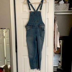 Denim overalls